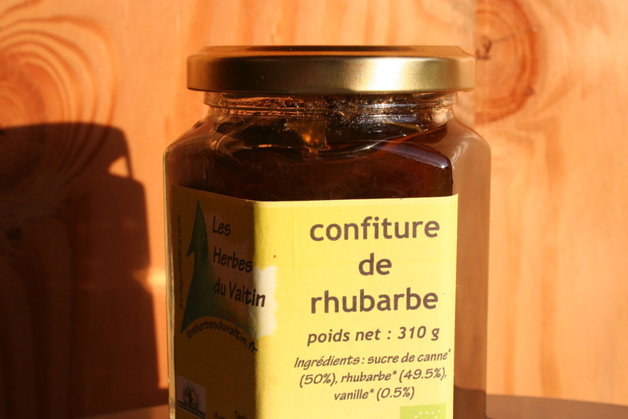 Confiture de Rhubarbe